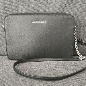 Michael Kors Set Large Saffiano Leather Crossbody Bag